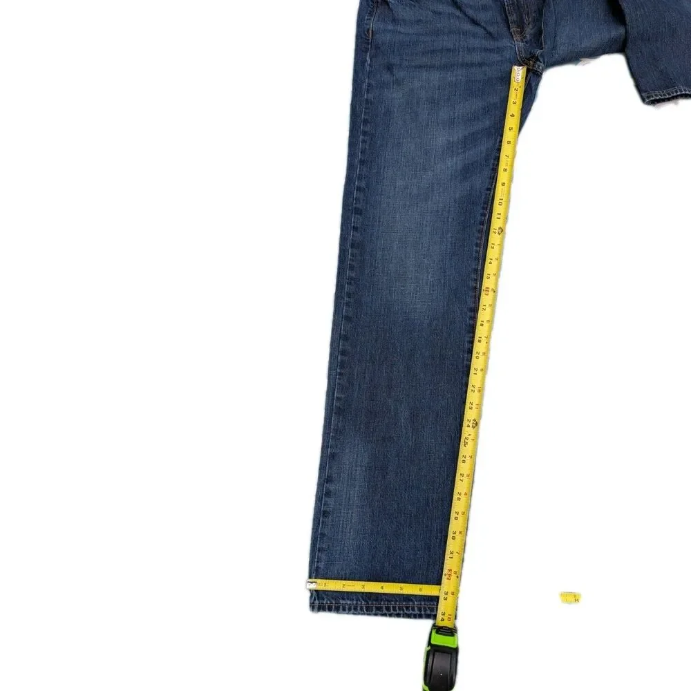 American Eagle Original Straight Airflex+ Jeans Men's 32x36 Denim StreetWear